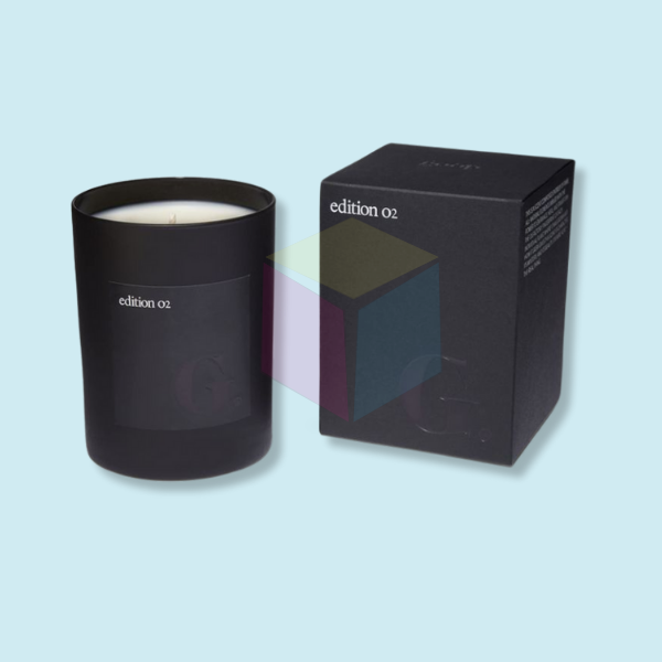 Custom Black Candle Boxes