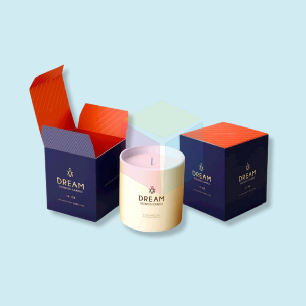 Custom Square Candle Boxes