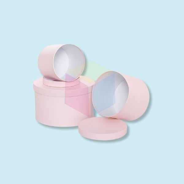 Custom Round Gift Box with Lid