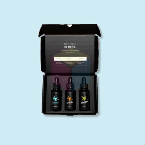 Beard Oil Boxes