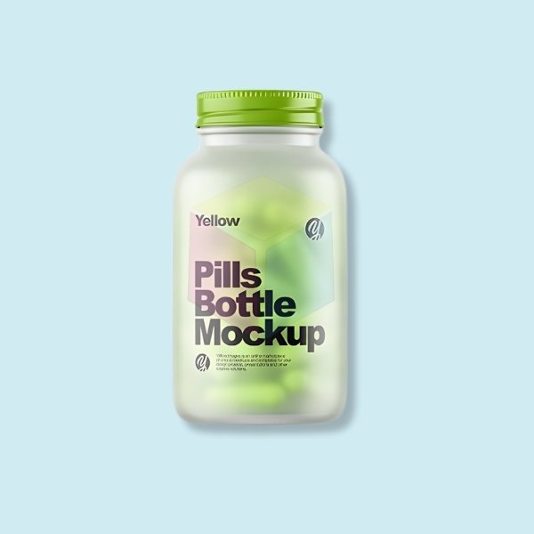Custom Capsule Pill Bottle