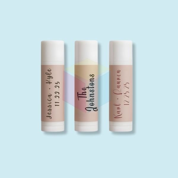 Custom Chapstick Tubes