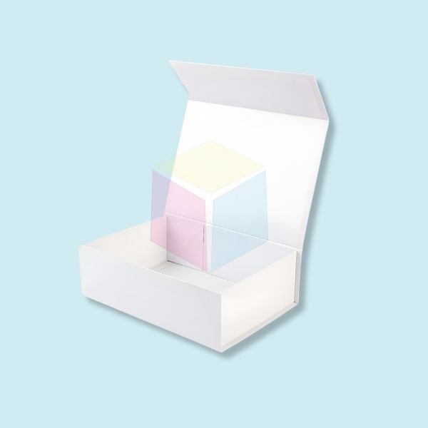 Custom Sturdy White Gift Boxes