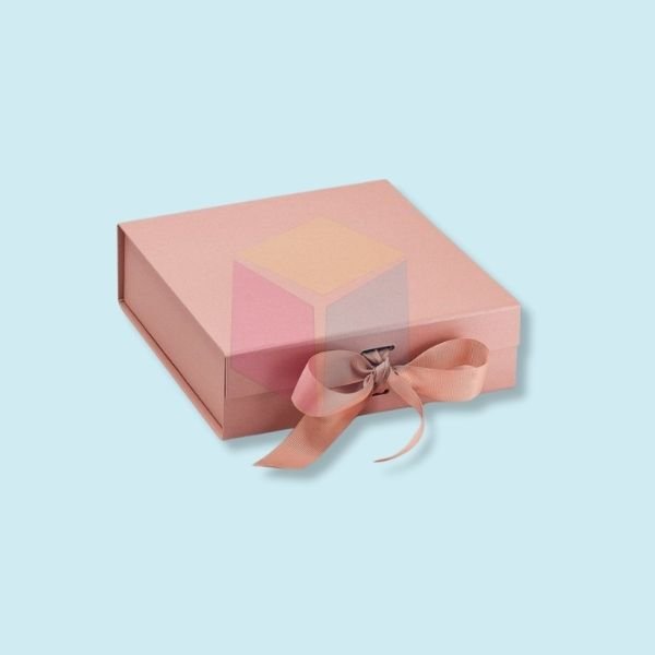 Rose Gold Gift Box with Lid